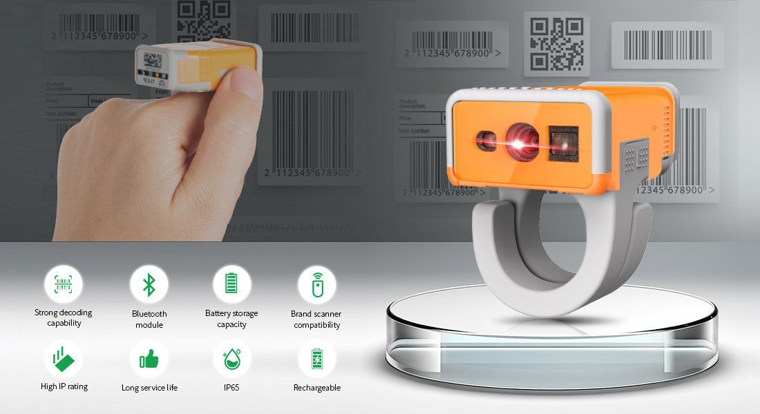 T3 Ring Barcode Scanner